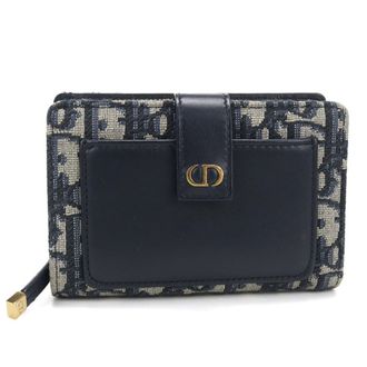 Dior Navy Wallet (Bi-Fold) (Pre-Owned)