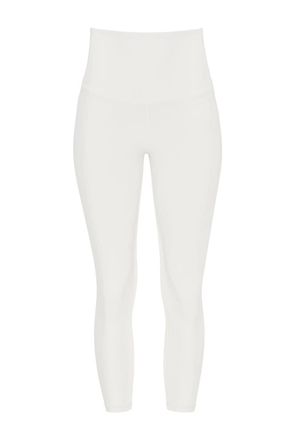 Winshape Leggings WINSHAPE 7/8-Tights HWL317C, Damen, Gr. XXL, Normalgr&ouml;ssen, cream, 85% Polyester, 15% Elasthan, Hosen Leggings, mit V-Shape Applikation und C