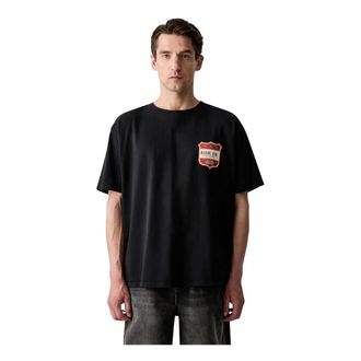 Rhude Uomo, Top, Nero, L, new