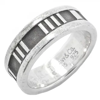 Tiffany & Co. Silver 925 Band Ring (Pre-Owned)