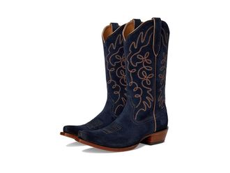 Ariat Jukebox Western Womens Boots Cowboy Womens Boots Polo Blue Suede : 5.5 B - Medium, Leather