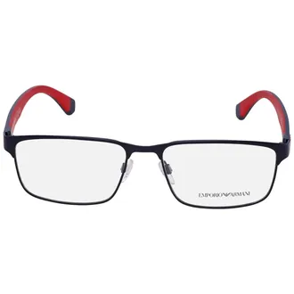 Emporio Armani Demo Rectangular Mens Eyeglasses EA1105 3092 56