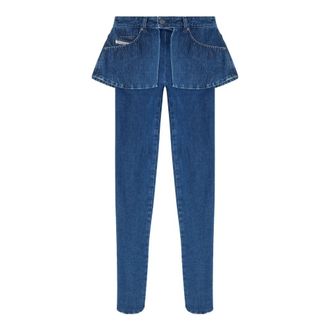 Diesel D-Spika Skinny Jeans - Jeans - Mujer - Azul - XS