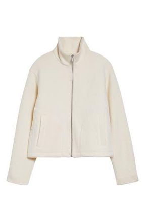 Reiss Darrion Wool Jacket in Cream at Nordstrom Rack, Size Small