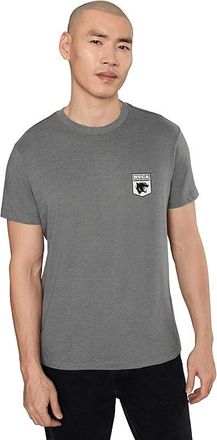 Rvca Pantero Short Sleeve Mens T Shirt Smoke : 2XL, Cotton/Polyester