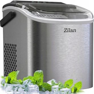 OEM M&aacute;quina De Hielo Grande, Resistente, Port&aacute;til, De Acero Inoxidable, Hielo Expr&eacute;s 15 Kg/24 H