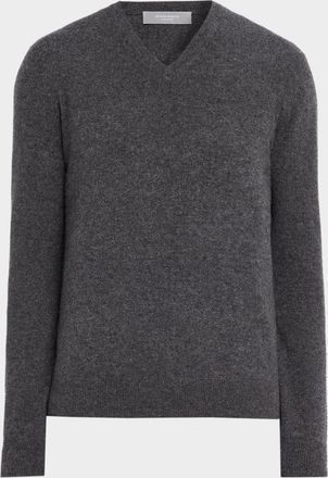 Neiman Marcus Men & apos;s Cashmere V-Neck Sweater
