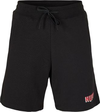 HUGO BOSS Hugo Mens Diqoshort Woven Tracksuit Shorts in Black - Size X-Large