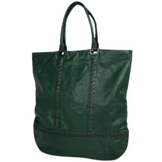 Bottega Veneta Pre-owned Tote Bags, female, Green, Size: ONE SIZE Pre-owned Tote bag