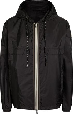 Moncler Nidge Hooded Nylon Jacket - Black - 6 (UK46 / Xxxl)