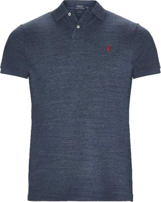 Ralph Lauren Tops, Heren, Blauw, S, Katoen, Cotton Polo Shirt