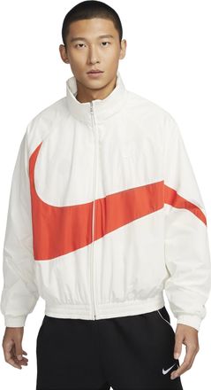Nike Swoosh Woven Jacket Asia Sizing Sail Picante Red FB7878-133
