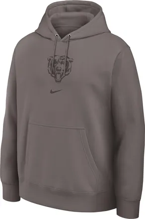Nike Chicago Bears Washed Club Nike Mens NFL Pullover Hoodie in Grey | 16TW2EK7Q-DQ6