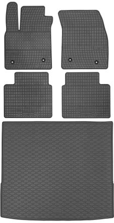 OEM Juego De Alfombrillas De Goma Para Coche Y Alfombrilla Para Maletero Para Ford Focus Iv Estate A Partir De 2018