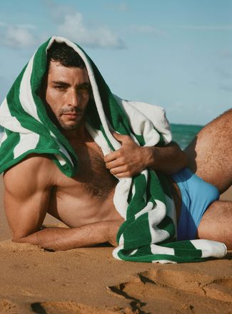 Simons Mens Monochrome swim brief