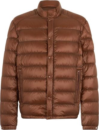 Moncler Piumino corto Lyco - - Jackets - Uomo - Marrone - M