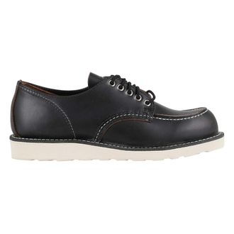 Red Wing Shoes Laced Shoes, male, Black, 6 1/2 UK, Moc Toe Oxford Prairie
