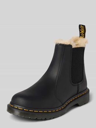 Dr. Martens Chelsea Boots mit Logo-Patch Modell Leonore in Black, Größe 37