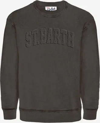 MC2 Saint Barth Cotton Sweatshirt With Front Embroidery