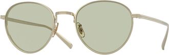 Oliver Peoples OV1350T Kesner 5252 Mens Sunglasses Gold Size 49