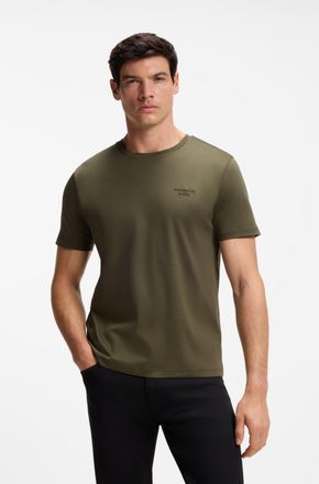 Boss Green by Hugo Boss T-Shirt BOSS GREEN Porsche Spirit 70 Capsule Collection, Herren, Gr. XXL, open gr&uuml;n347, Single Jersey, Obermaterial: 100% Baumwolle, unifarben, regula