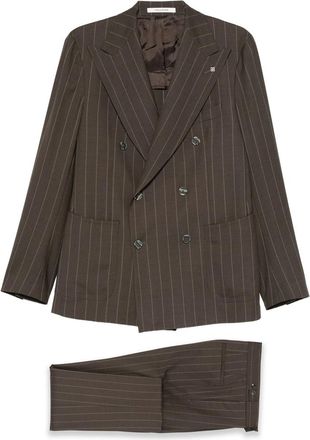 Tagliatore Pinstriped Double-breasted Suit