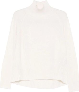 Dondup Coltruien - Dames - Coltruien - Wit - L - Truien & Vesten