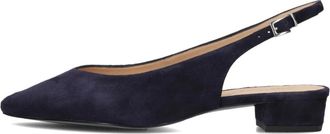 Peter Kaiser Schoenen, Dames, Blauw, 39 EU, Leer, Elegante Blauwe Slingbacks voor Vrouwen