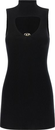 Diesel M-Oloni Short Abiti Nero-Donna