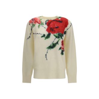 Blumarine Beige Cashmere Womens Sweater