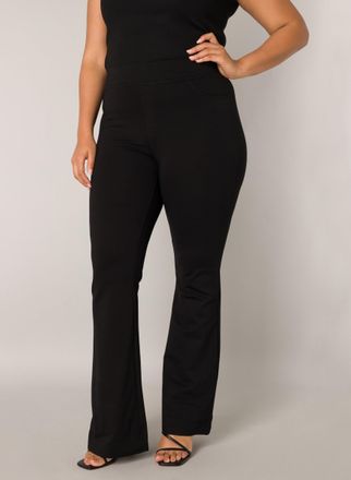 Base Level Curvy Treggings BASE LEVEL CURVY Allie, Damen, Gr. 44, N-Gr, schwarz, Web, Obermaterial: 63% Viskose, 32% Polyamid, 5% Elasthan, unifarben, figurbetont lang