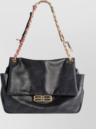 Balenciaga medium leather shoulder bag