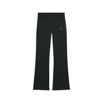 Freddy Pantaloni flare in felpa elasticizzata