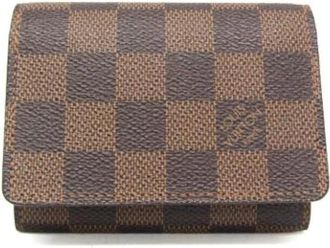 Louis Vuitton Pre-owned Canvas wallets - Dames - Vintage Accessoires - Bruin - ONE Size - Vintage