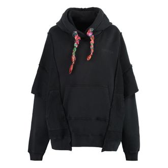 Khrisjoy Hoodies, female, Black, Size: XS Hoodie Double Pockets