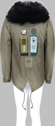 Mr & Mrs Italy Cotton Parka - Green