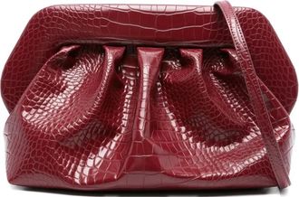 Themoirè Clutch Bios - Rosso