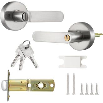 OEM Cerradura De Puerta Con Pomo Redondo, Cerradura De Puerta Con Dise&ntilde;o De Tulip&aacute;n, Pomo De Puerta Giratorio, Manija De Puerta Giratoria