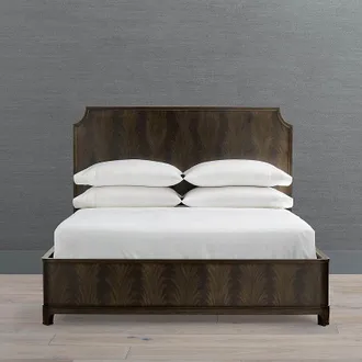 Frontgate Langston Bed - Dark Truffle, Queen - Frontgate