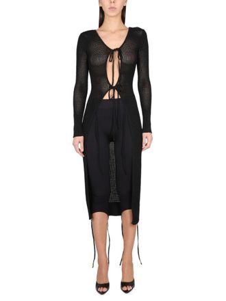 Andreadamo Long Perforated Jersey