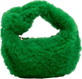 Bottega Veneta Pre-owned Fluffy Handle Bag - Dames - Vintage Mini Tas - Groen - ONE Size - Vintage
