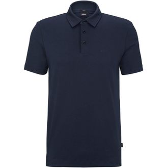 HUGO BOSS Mens Boss 30 Polo Shirt in Dark Blue