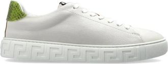 Versace Greca Sneaker - Dames - Sneakers - Wit - 36 EU - Nylon - Schoenen