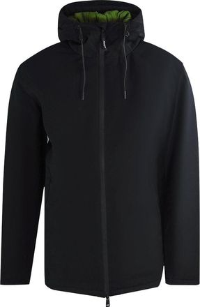 Aquascutum Mens Active Hydroid Parka Black Jacket - Size Large