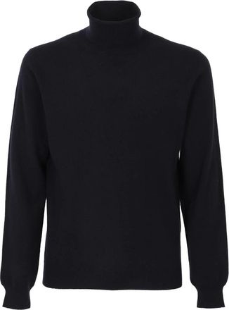FILIPPO DE LAURENTIIS Cashmere Truien - Heren - Cashmere truien - Blauw - 3XL - Truien & Vesten