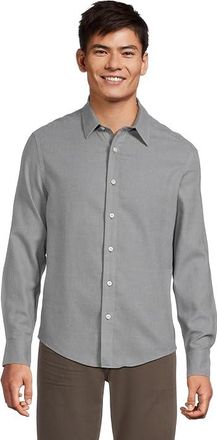 UNTUCKit Long Sleeve Wrinkle Free Veneto Mens Clothing Grey : 2XL Regular Fit, Cotton