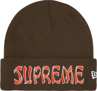 SUPREME x New Era FW26 Action Beanie Brown SUP-FW26-1074-BRN