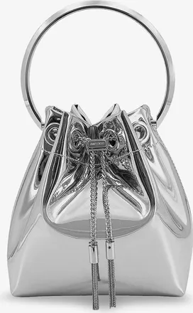 Jimmy Choo London Borsa a secchiello Bonbon in tessuto specchiato - JIMMY CHOO - gender_Woman