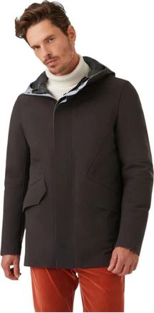 Roberto Ricci Design Winter Color MDM Moka Down Jacket - Heren - Winterjassen - Zwart - 2XL - Jassen