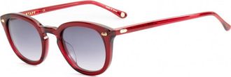 Belstaff Womens GRASMERE-S179 GRASMERE 47 S179 Sunglasses - Dark Red - One Size